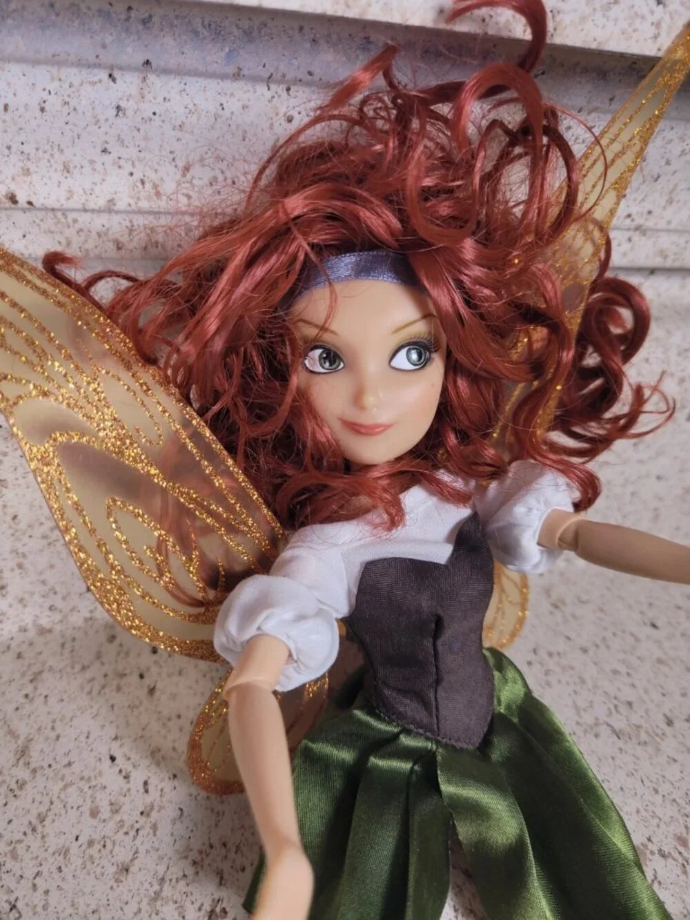 Disney Tinkerbell Pirate Fairy Zarina Flutter Wings (Works) Fairy Doll